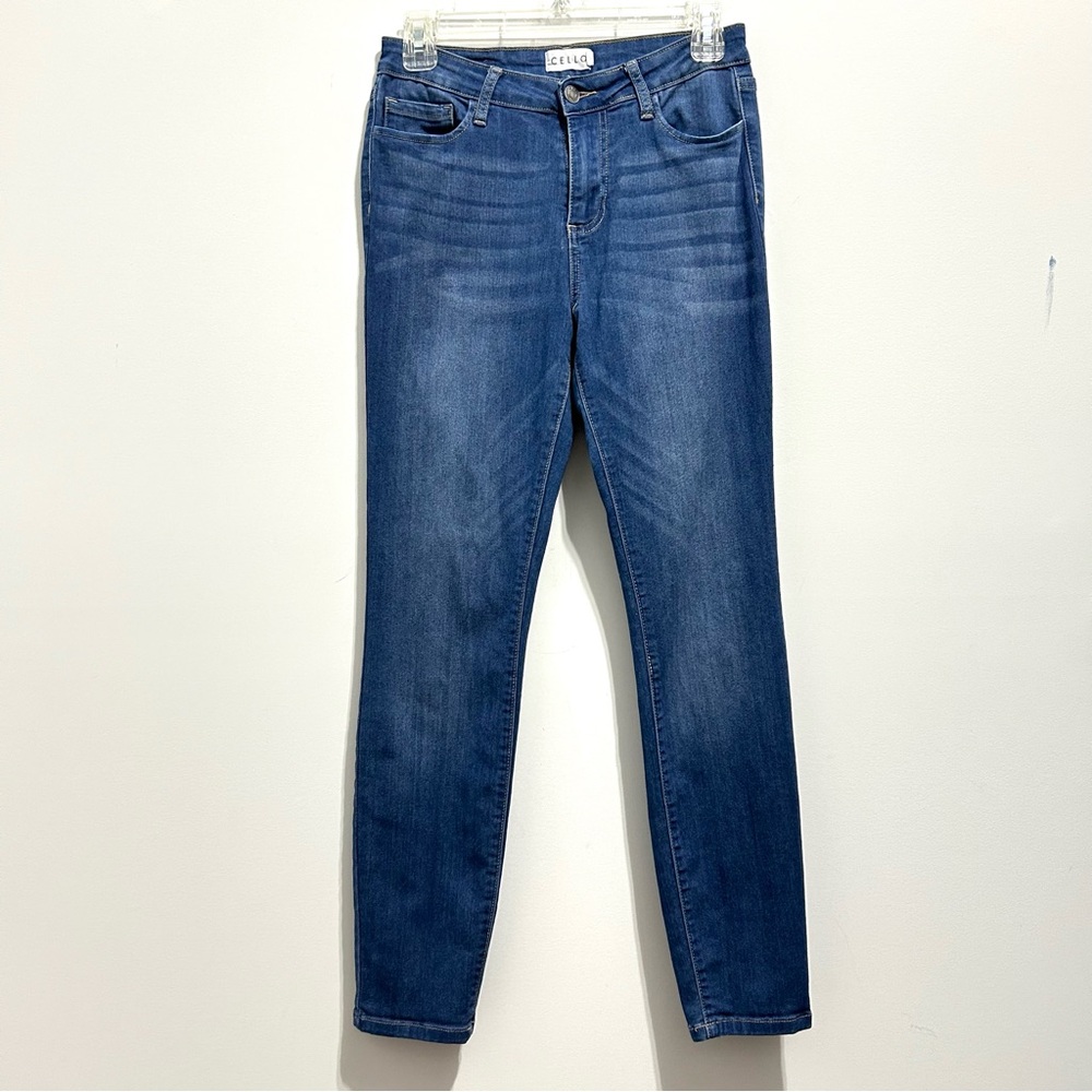 Cello Women’s High Rise Blue Skinny Jeans